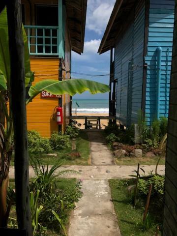 Beach Shack Chalet - Garden View Aframe Small Unit Kampong Juara Exterior photo